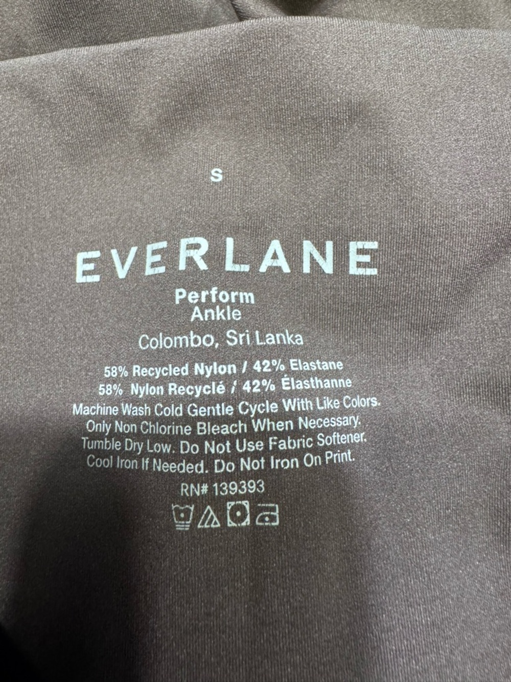 Everlane The Perform 24/7  Brown Legging - Picture 5 of 6